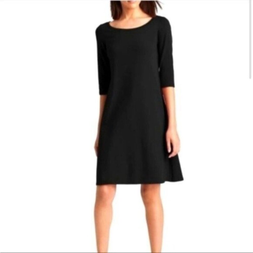 Eileen Fisher Black Mini Dress